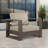 Hoyt Outdoor Aluminum 4-Piece Conversation Set with Coffee Table-1805940441
