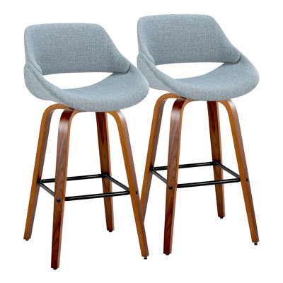 Tabouret de bar et de comptoir rembourré Najrin