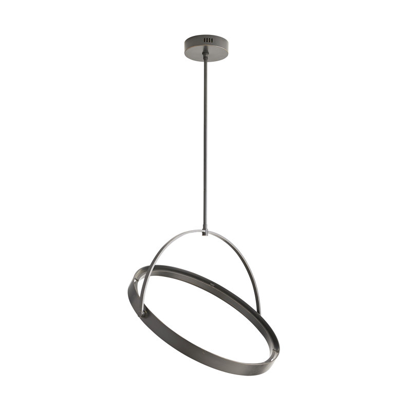 Fisk 1 - Light LED Pendant, Bronze