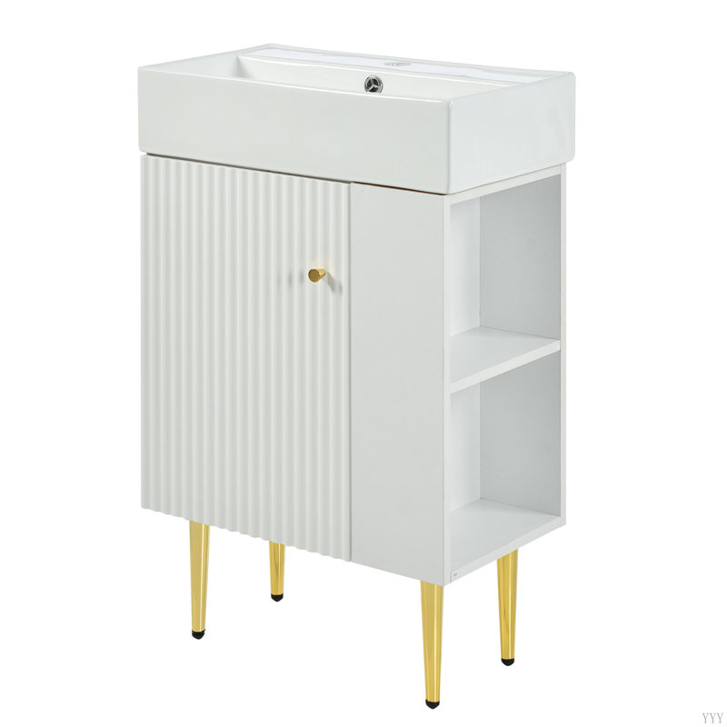 Meuble-lavabo 21,6 po (lavabo non inclus)