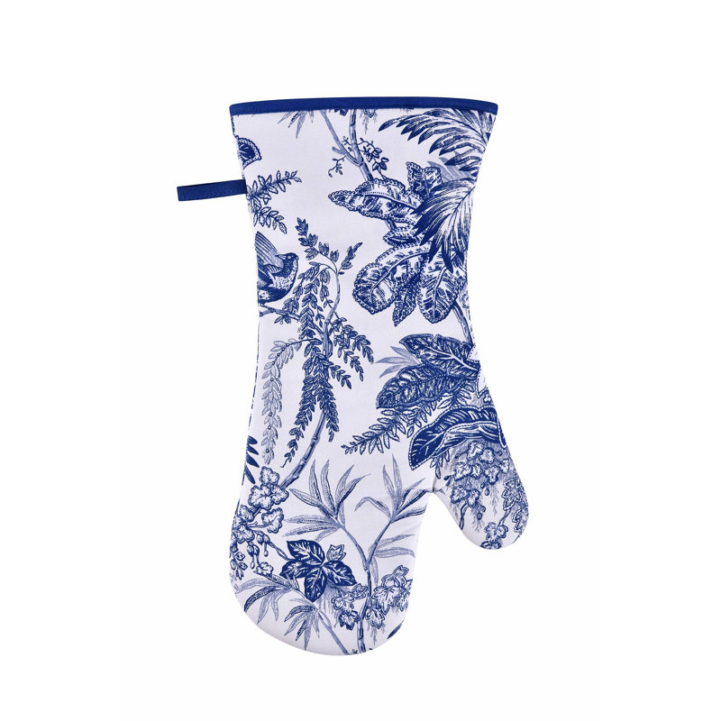 Ulster Weavers Willow Toile Floral 100% Cotton Oven Glove