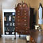 Coffre haut en acajou Chippendale