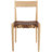 Alhambra 18'' H Leather Upholstered Armchair-642869710