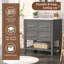 Fet 30" Single Bathroom Vanity With Solid Wood Frame And Ceramic Top-1012999719