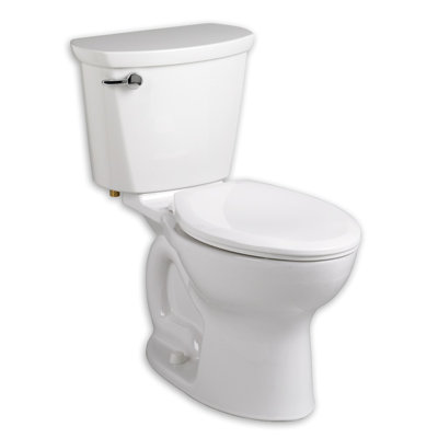 American Standard Cadet 1.28 GPF Round 15 Comfort Height Chair Height Floor Mounted Toilet