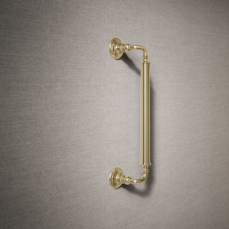 Artifacts Grab Bar, 18"W, Vibrant French Gold