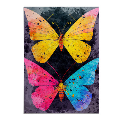 Colourful Butterflies No.3 - Wall Art