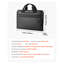 1832°F Fireproof Document Bag - Waterproof & Portable File Storage Organizer for Home Office