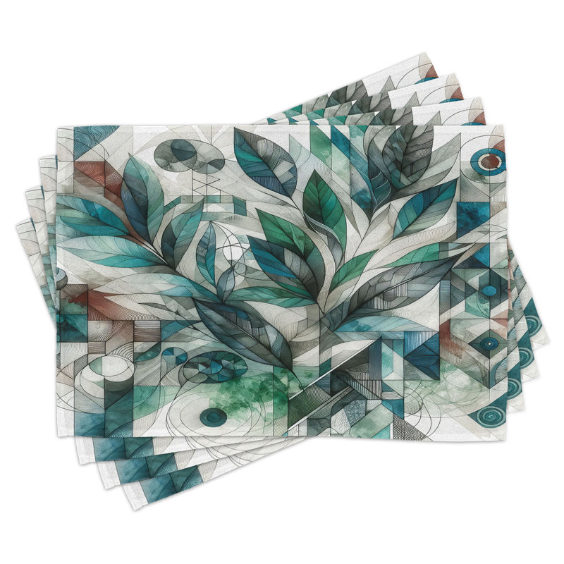 Ensemble de 4 napperons Ambesonne