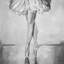 Ballerina Classic Steps - Wrapped Canvas Print-27975055