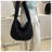 Backpack Clouds Pleated Bag Large Capacity Shoulder Armpit Personalized Bag For Women-132066435