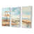 White Floater Framed