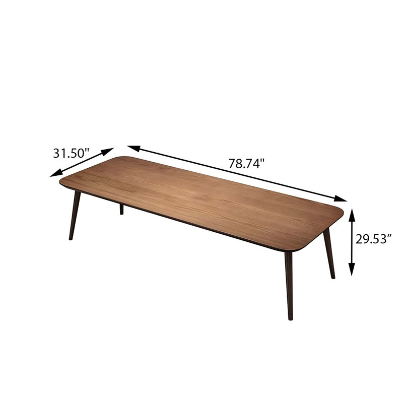 Table de conférence 78,74 po, H 29,53 po x L 78,74 po x l 31,5 po