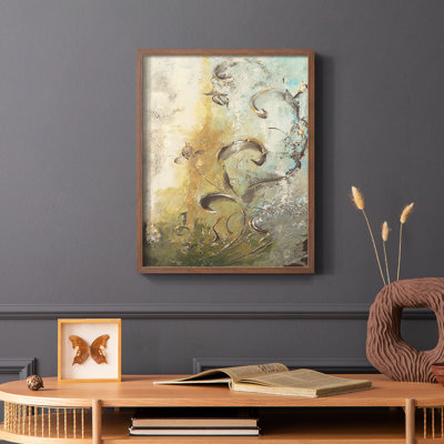 Enchanted Garden I Framed Print - Solid Wood