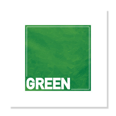 Impression sur papier roulé «vert»