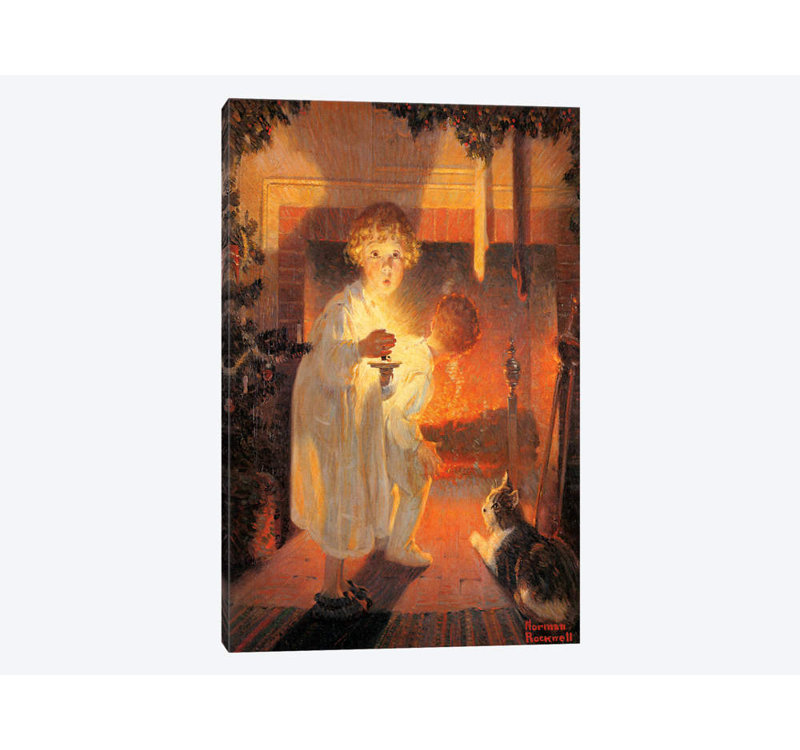 Norman Rockwell - Wrapped Canvas Print, 66.04 cm H x 45.72 cm W x 1.91 cm D