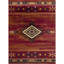 Tapis rouge Sud-Ouest 5 pi 3 po x 7 pi 3 po