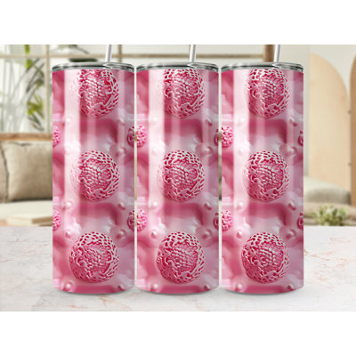 Choose Handmade Tumblers 591 mL Vacuum Insulated Stainless Steel (18/8) Travel Tumbler with Straw