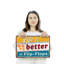 «Life Is Better In Flip Flops», enseigne en aluminium de style rétro 12 po x 18 po-119478684