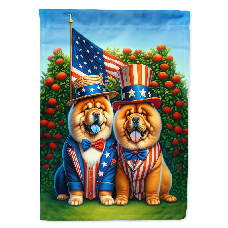 Drapeau «All American House», Chow-chow