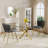 Elegant Round Glass Dining Table Set-1545934991-1545934988-1574932476