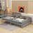Full Over Full Bunk Bed With Trundle-1409825416