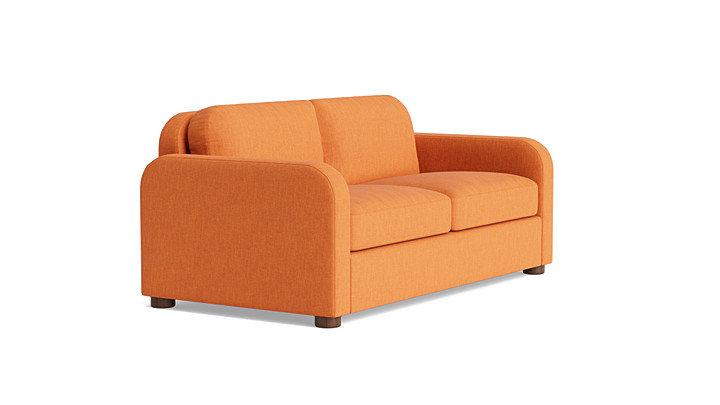 Archie Loveseat (70"), Performance Weave - Carrot