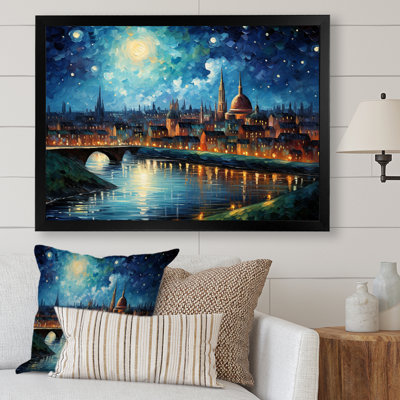 " Masterpiece Paris City The Starry Night III "