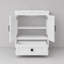 Meuble-lavabo de 61 cm (24 po) avec lavabo en céramique et rangement dissimulé (sans robinetterie) - Blanc-1869364594-1869375479