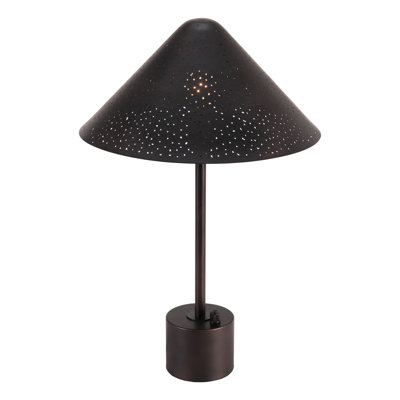 Lampe de table USB en métal Cardo