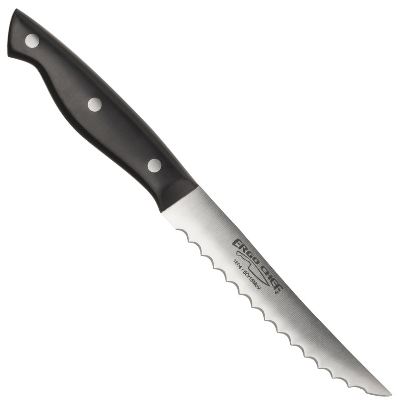 Ergo Chef 5'' Serrated Steak Knife