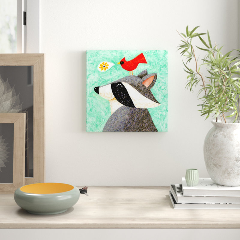 Janet Nelson - Wrapped Canvas Painting, 45cm H x 45cm W x 3.81cm D