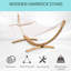 Support pour hamac en bois Kerala