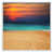 Toile à cadre flottant blanc