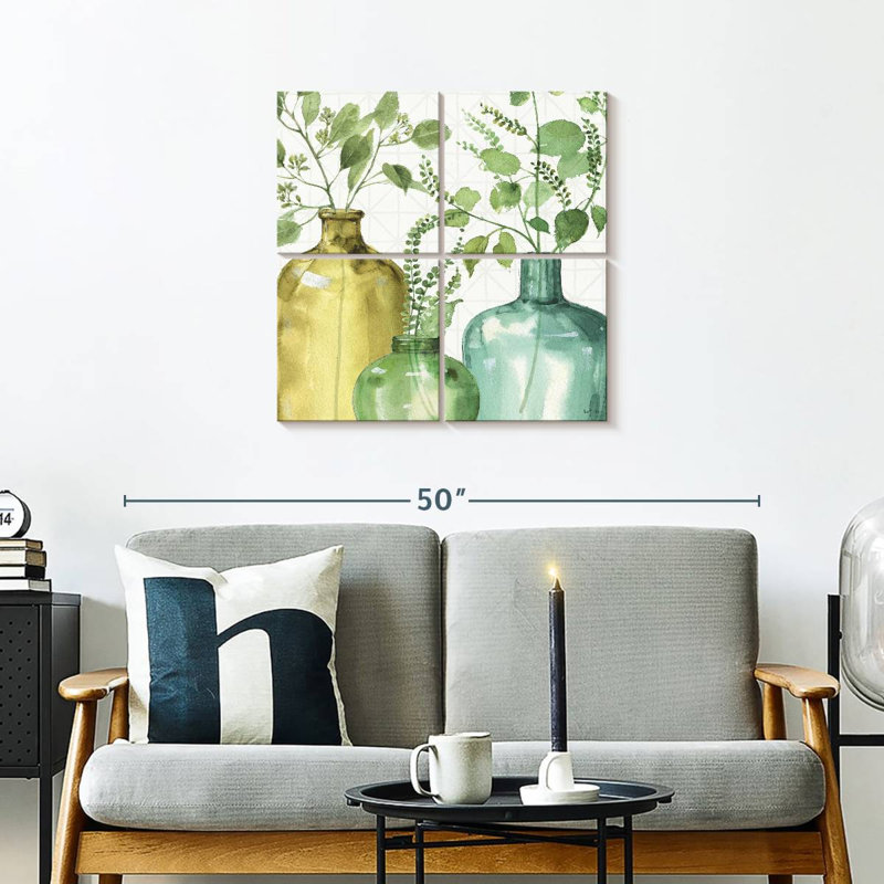 Harnek - Mélange de verts décoratifs V, H 26 po x l 26 po