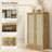 Freestanding Kitchen Pantry Storage Cabinet