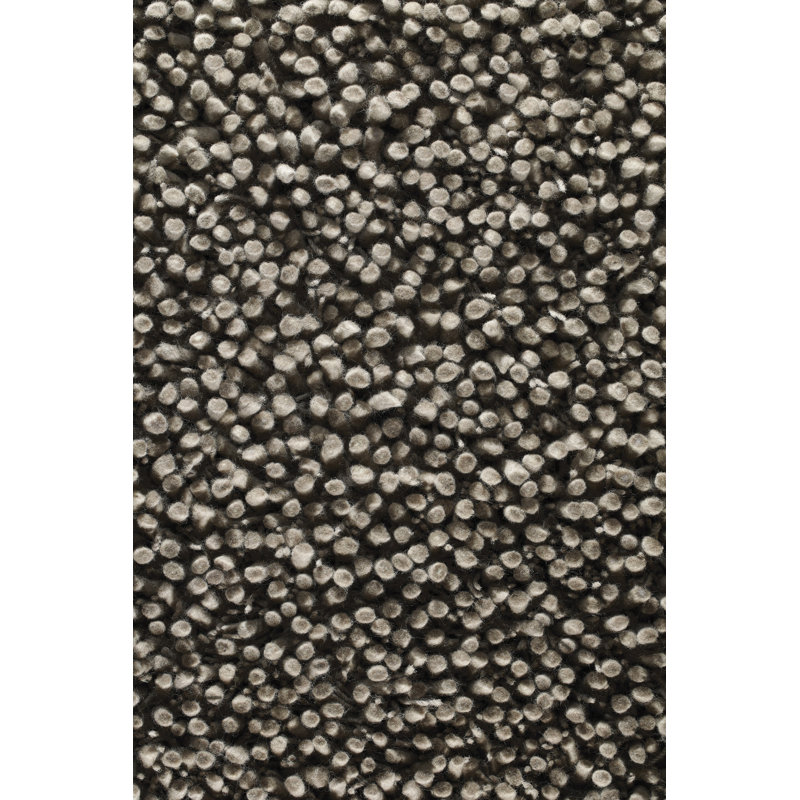 Hardin Solid Colour Wool Hand Woven Area Rug, Rectangle 160 x 230cm