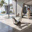 Rectangle Pedestal Dining Table-509635437