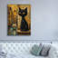Toile épique «Black Cat And Goldfish 2» par Momart, graffiti épique, 12 po x 16 po-262866500