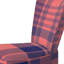 Chaise d'appoint rembourrée à motif Blue Tartan