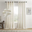 Paire de rideaux semi-transparents avec œillets Draycott-614272002-654470512