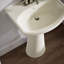 Cimarron® Vitreous China 23" Pedestal Bathroom Sink with Overflow-10940907-19195630