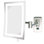 Miroir de maquillage mural lumineux 6,5 "x 9" Almarina