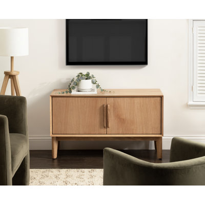 McCutcheon Mango Wood Floor Media Cabinet