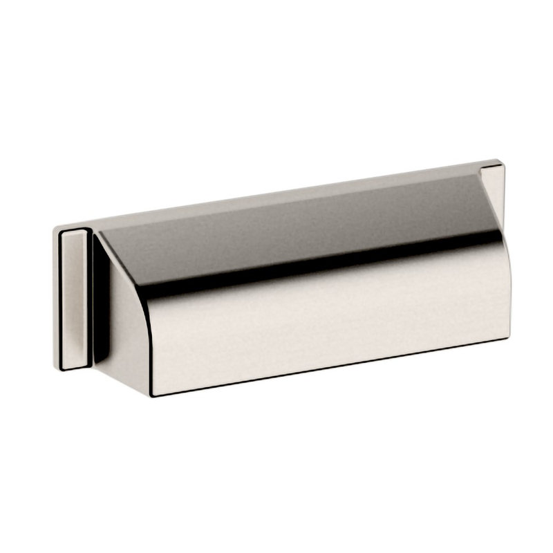 4421 Transitional Cup Pull, 4" CTC, Satin Nickel