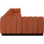 Canapé modulaire rembourré 8 pièces Quinn-94191525