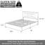 Lit plateforme tapissier touffeté-2018476820-2018476817