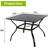 37" Square Outdoor Dining Table