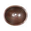 Copper Hand Hammered Oval Undermount Bathroom Sink-1540308814