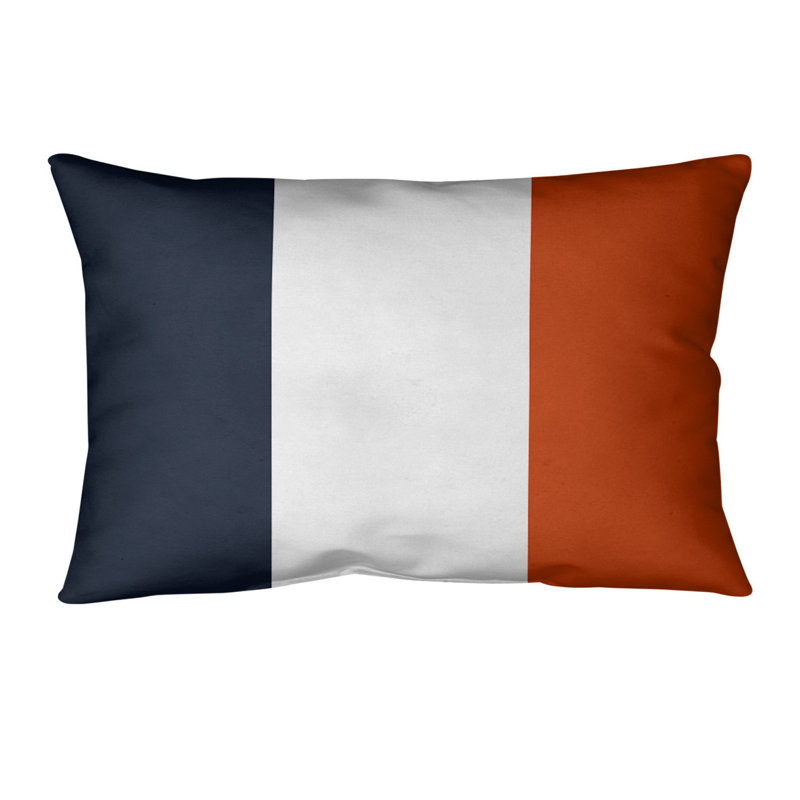 Housse de coussin lombaire Atlanta, Chicago, Tangaroa foncé / orange